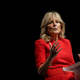 First Lady Jill Biden speaks at the Community College National Legislative Summit at the Marriott Marquis on February 7, 2022, in Washington, DC.